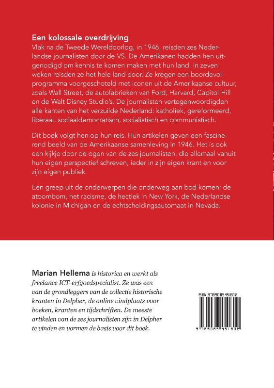 Achterkant van Een kolossale overdrijving