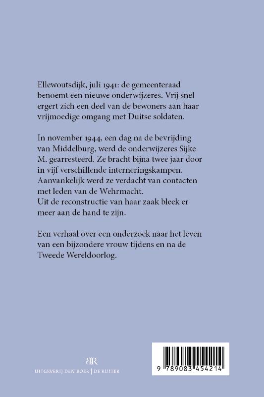 Achterkant van De zaak S.M.