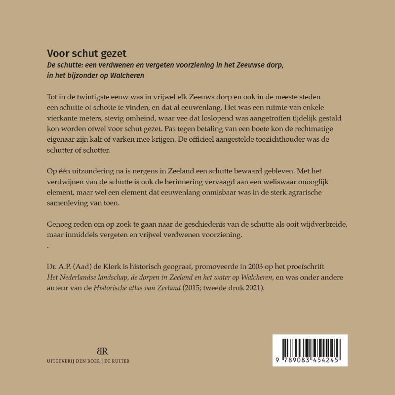 Achterkant van Voor schut gezet