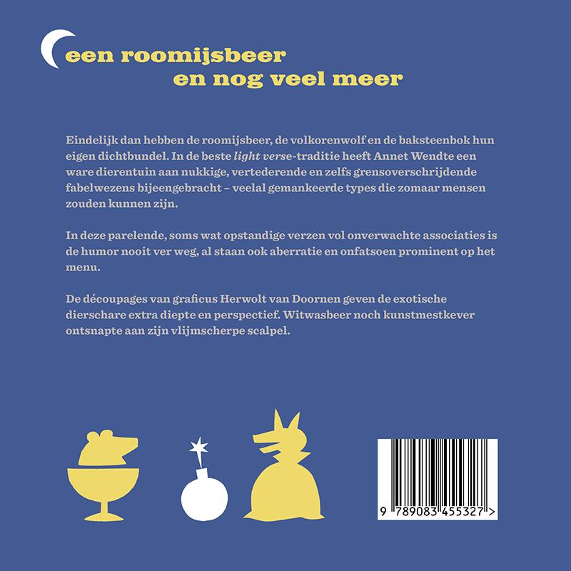 Achterkant van Een roomijsbeer en nog veel meer