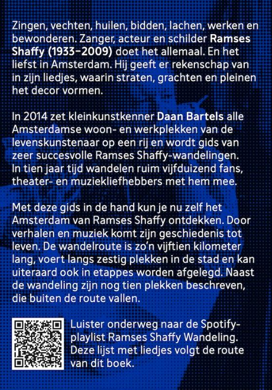 Achterkant van Het Amsterdam van Ramses Shaffy