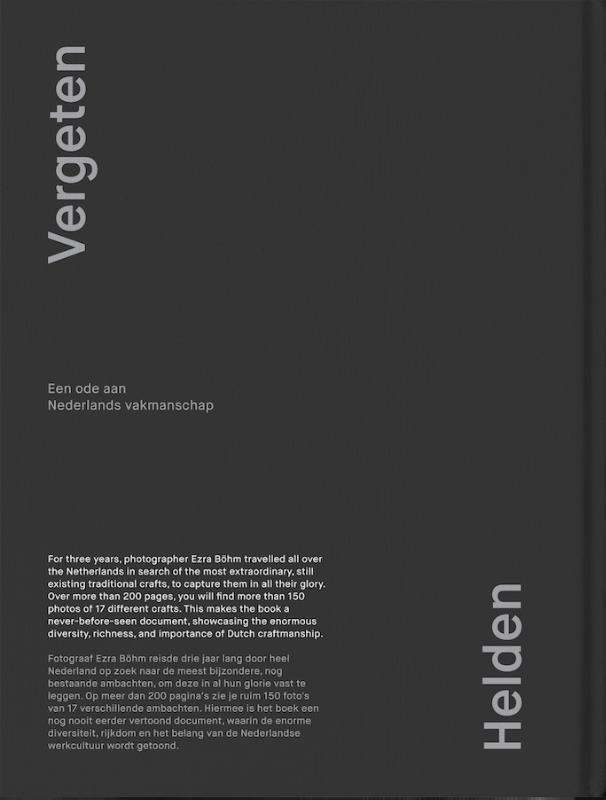 Achterkant van Forgotten Heroes