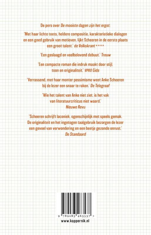 Achterkant van Blauw of de kleur van blijdschap