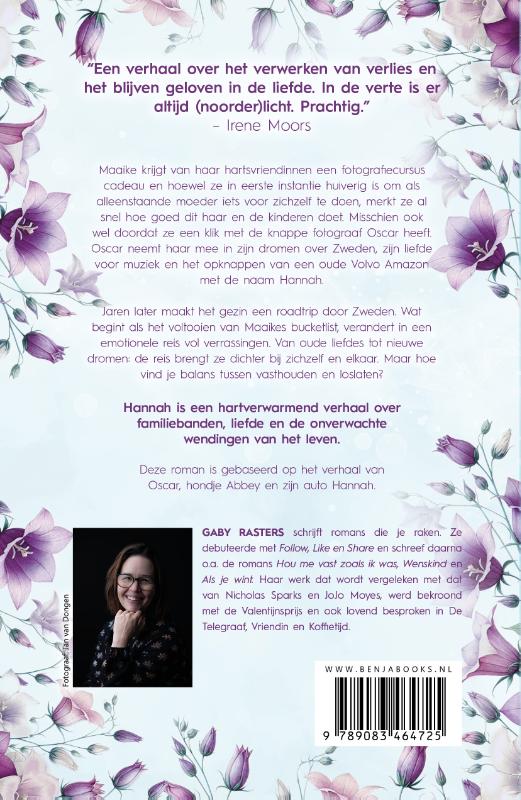 Achterkant van Hannah