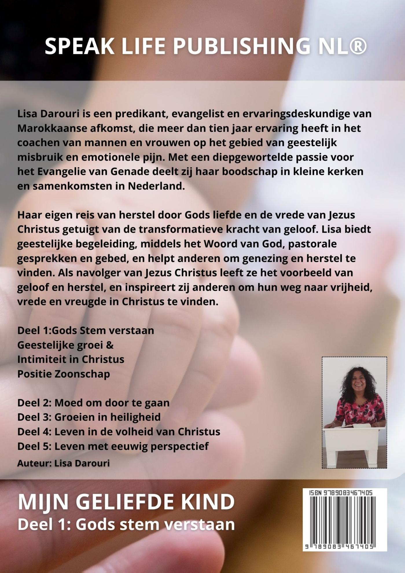 Achterkant van Mijn geliefde kind