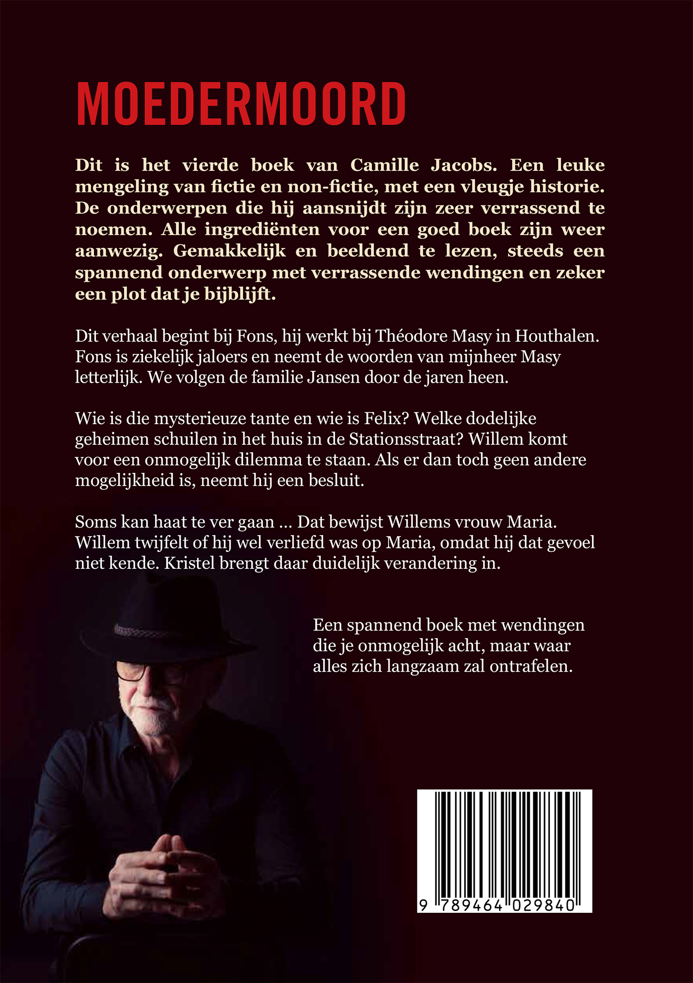 Achterkant van Moedermoord
