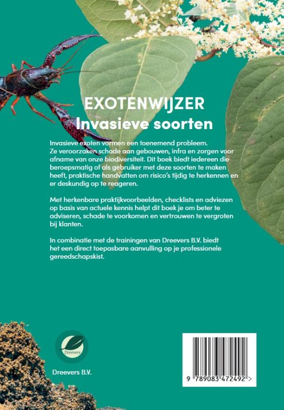 Achterkant van Exotenwijzer 2025