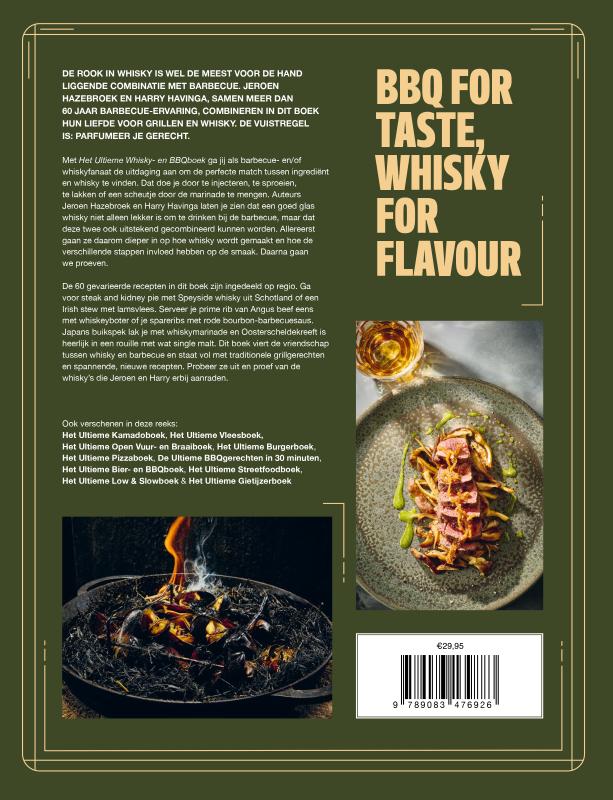 Achterkant van Het Ultieme Whisky- en BBQboek