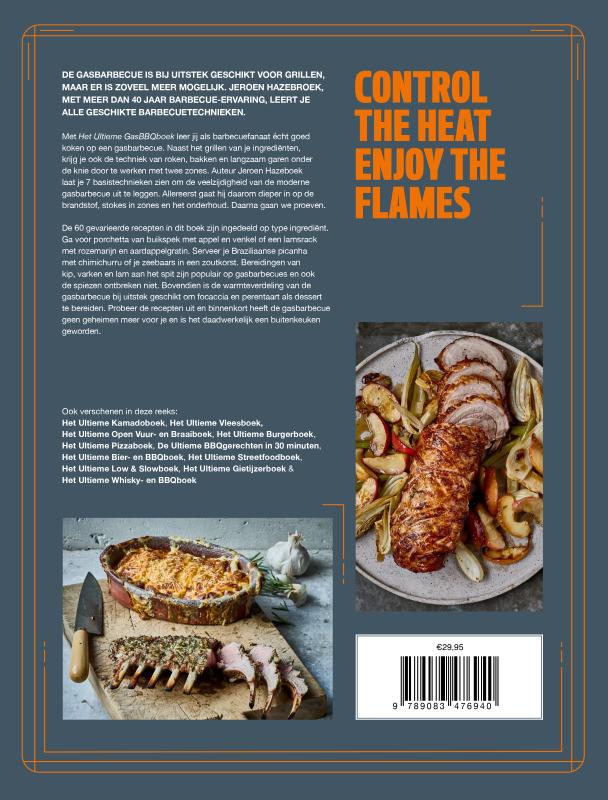 Achterkant van Het Ultieme GasBBQboek