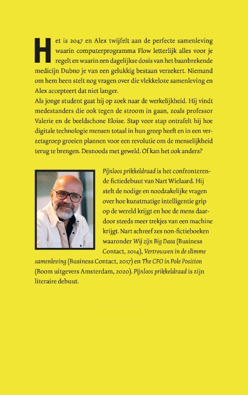 Achterkant van Pijnloos prikkeldraad