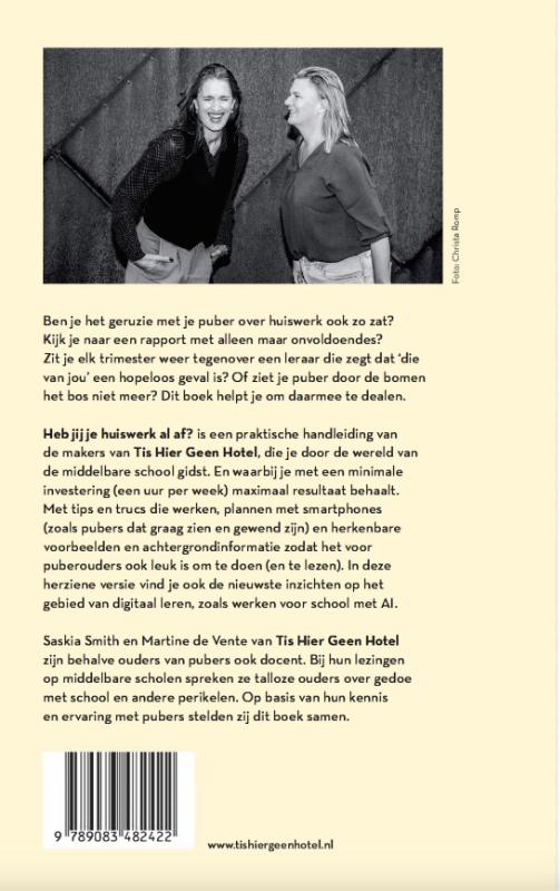 Achterkant van Heb jij je huiswerk al af?