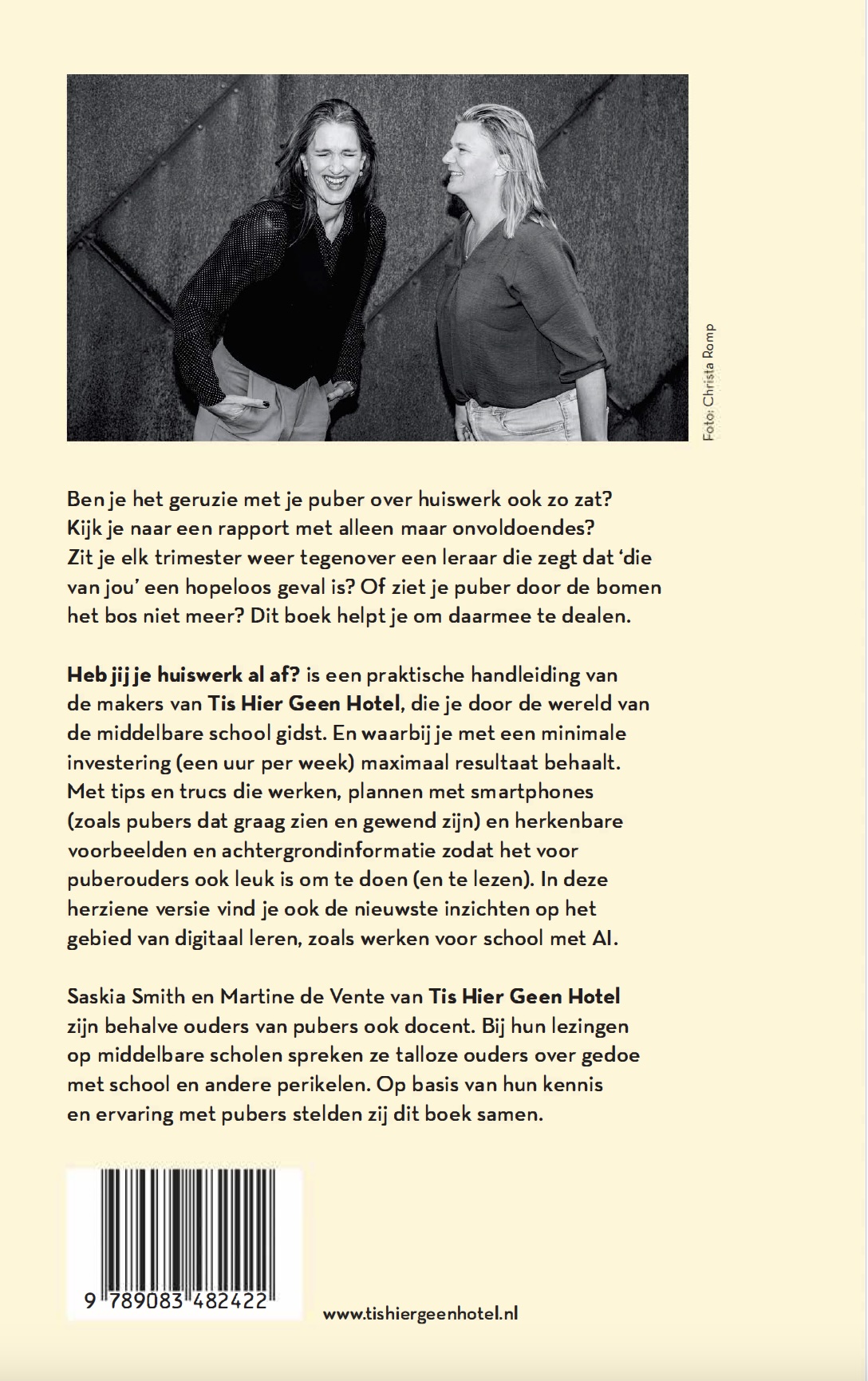 Achterkant van Heb jij je huiswerk al af?