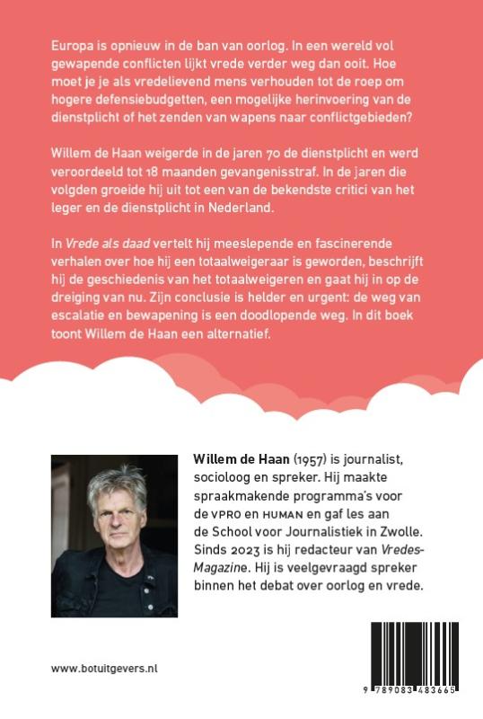 Achterkant van Vrede als daad