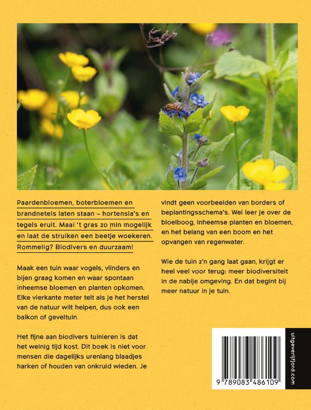 Achterkant van Natuur in je tuin