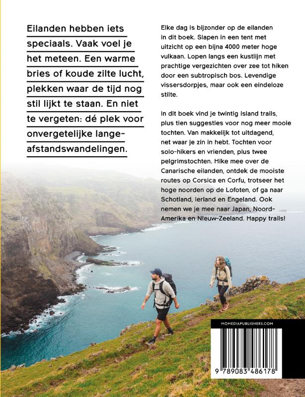 Achterkant van Island Trails