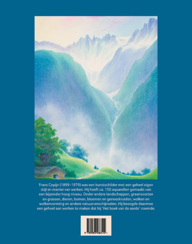 Achterkant van Frans Copijn. Het boek van de aarde