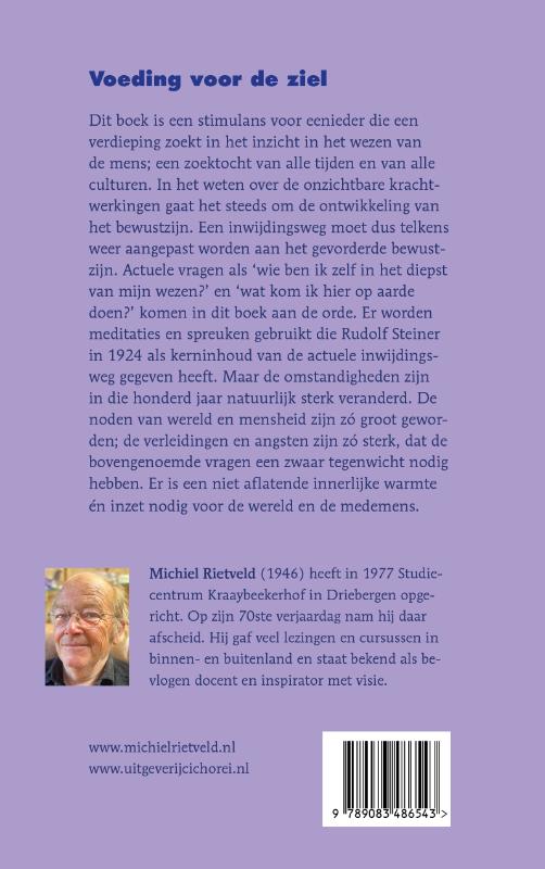 Achterkant van Voeding voor de ziel