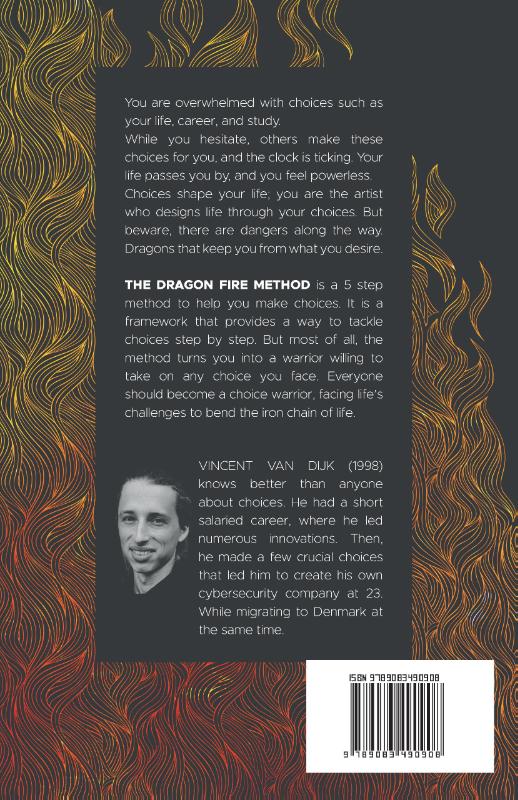 Achterkant van Dragon Fire Method