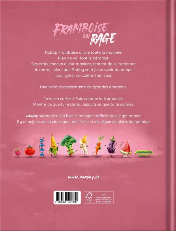 Achterkant van Framboise en rage