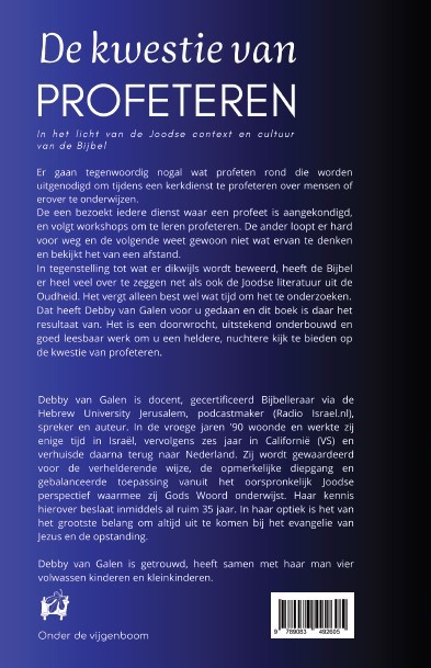 Achterkant van De kwestie van profeteren