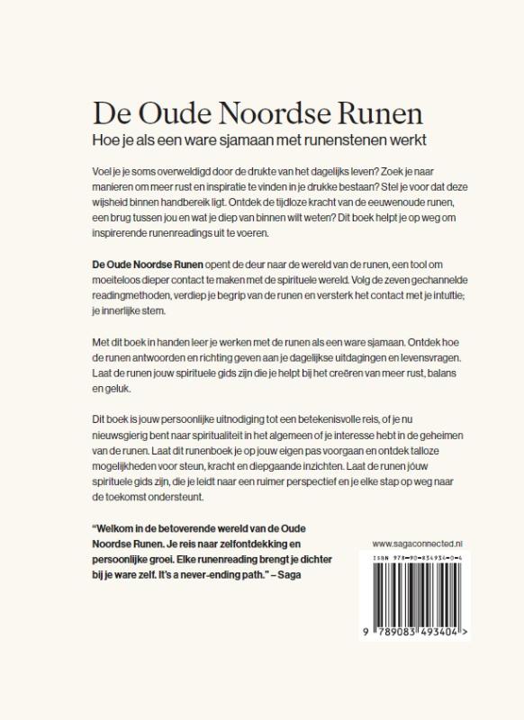 Achterkant van De Oude Noordse Runen