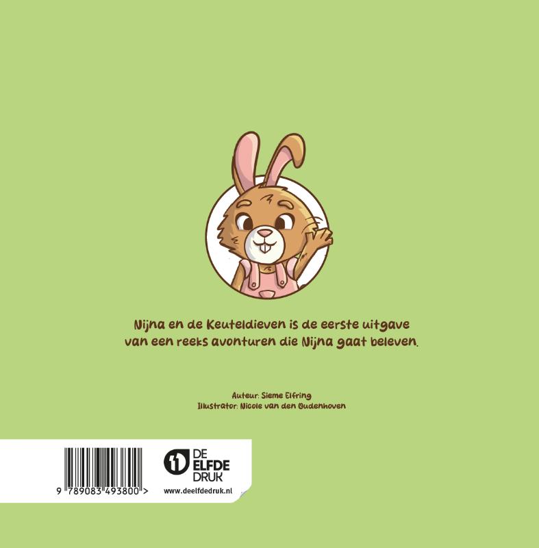 Achterkant van Nijna en de Keuteldieven