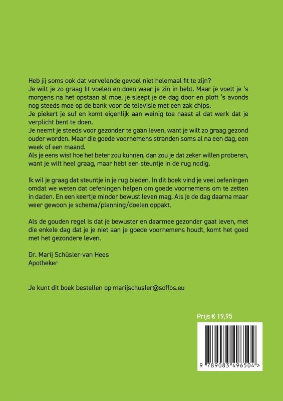 Achterkant van Handboek gezonder ouder worden