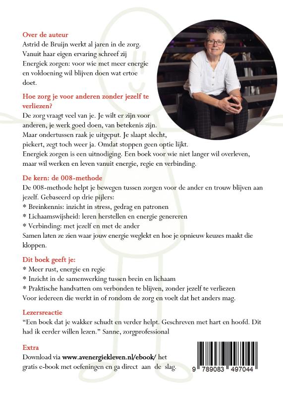 Achterkant van Energiek Zorgen