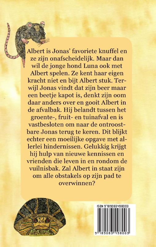 Achterkant van Een klein beetje kapot