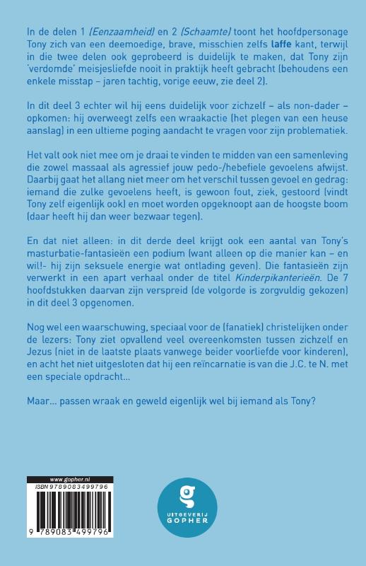 Achterkant van Die verdomde meisjesliefde