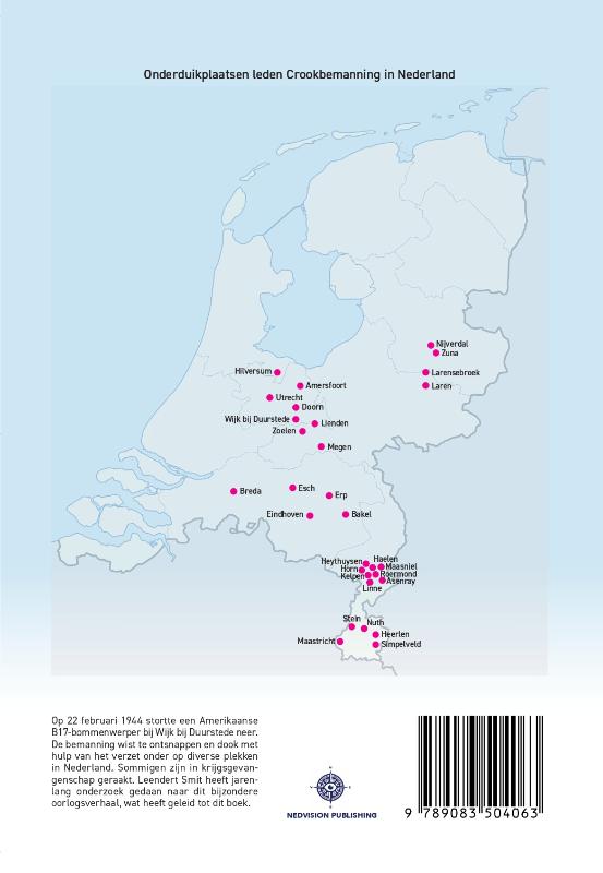 Achterkant van 1944 Noodlanding bij Wijk bij Duurstede
