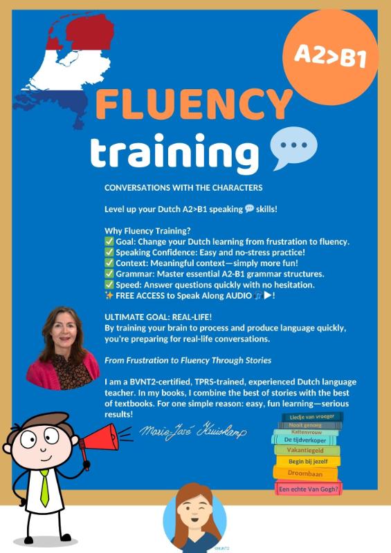 Achterkant van Fluency Training A2>B1