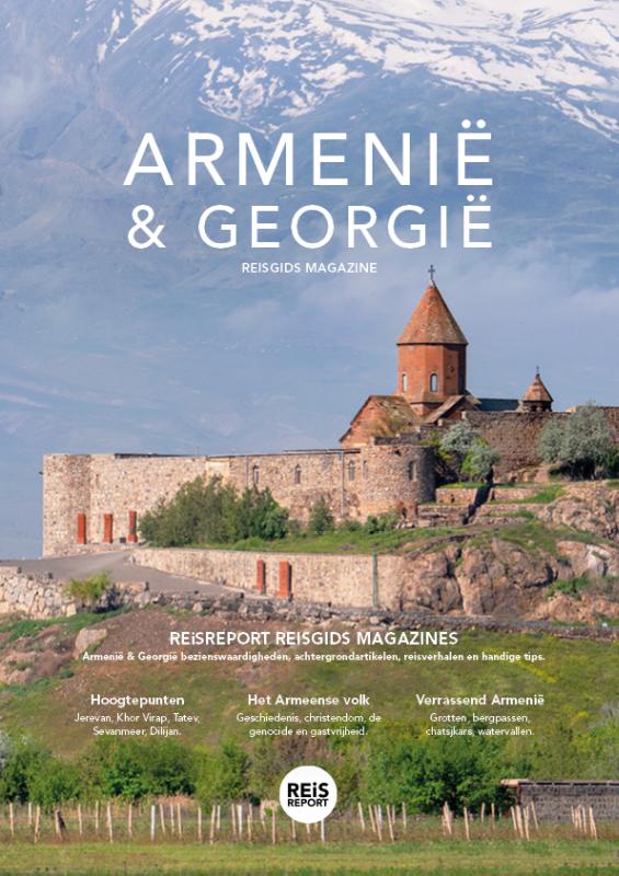 Achterkant van Georgië & Armenië reisgids magazine
