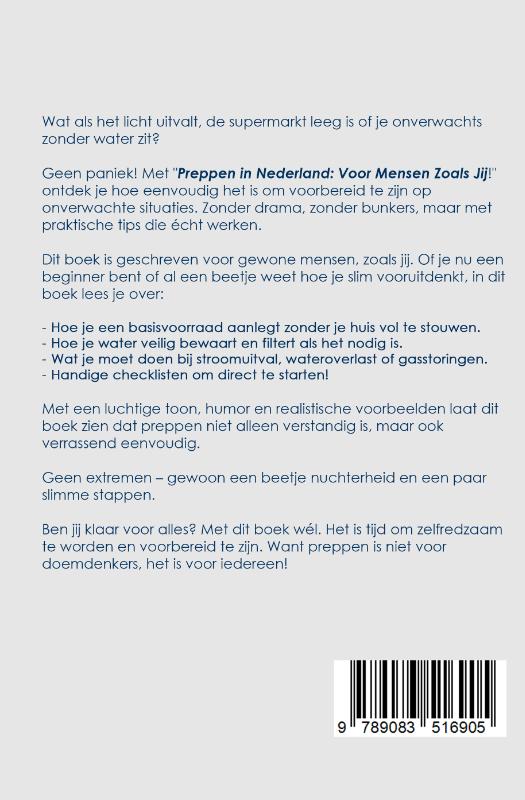 Achterkant van Preppen in Nederland