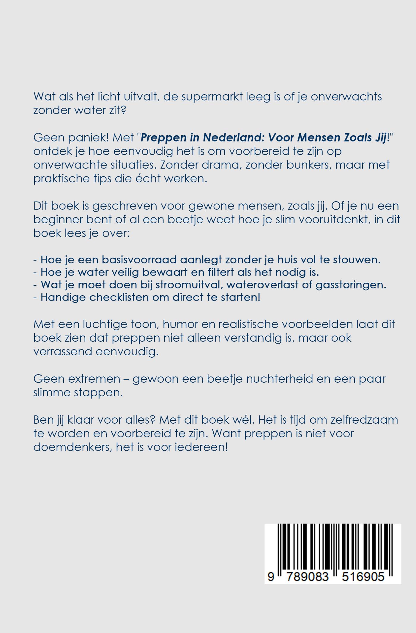 Achterkant van Preppen in Nederland