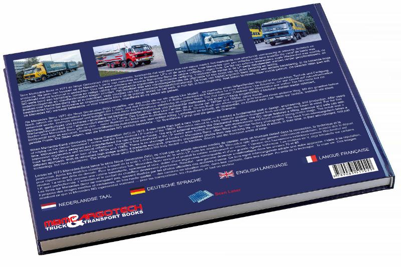 Achterkant van Mercedes Benz NG volume 1