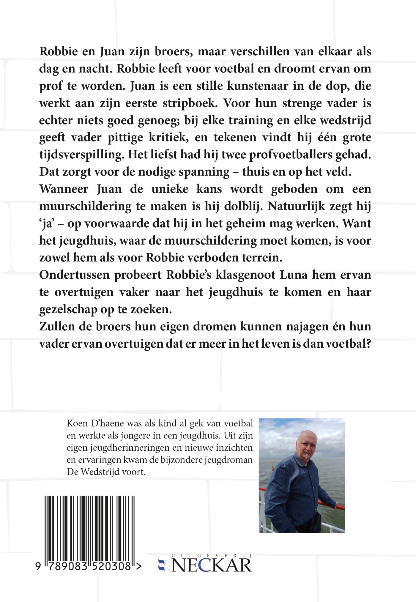 Achterkant van De wedstrijd