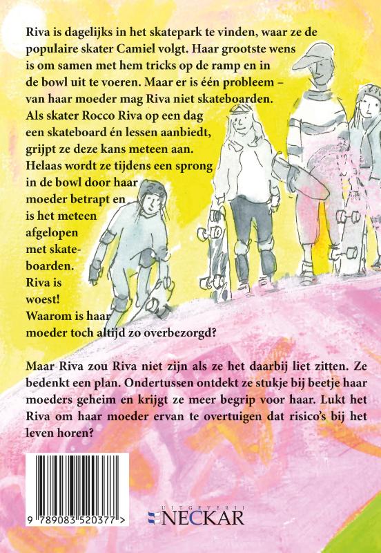 Achterkant van Skateramp