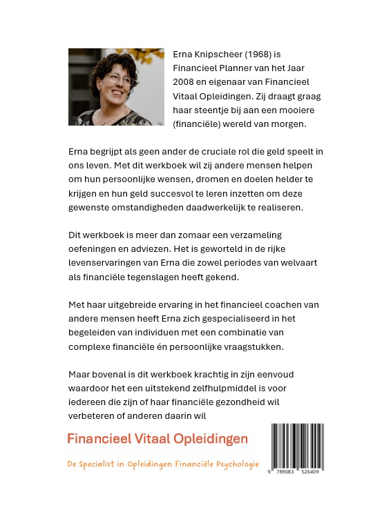 Achterkant van Onderweg naar financiële vitaliteit