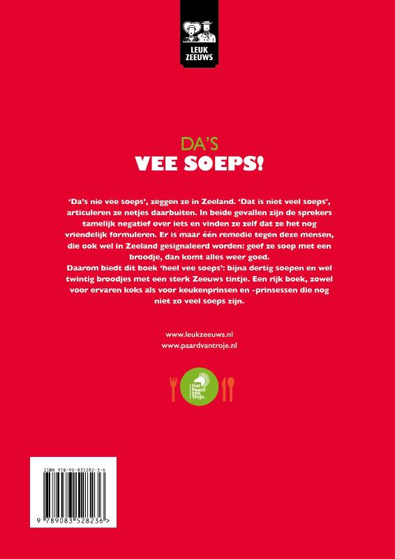 Achterkant van Da's vee soeps