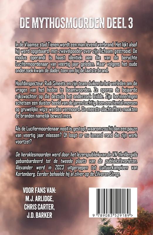 Achterkant van De Lucifermoorden