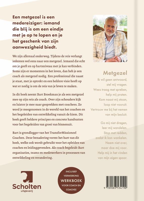Achterkant van De coach als metgezel