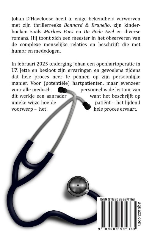 Achterkant van OPEN-HARTIG