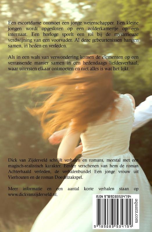 Achterkant van WALS VAN VERWONDERING