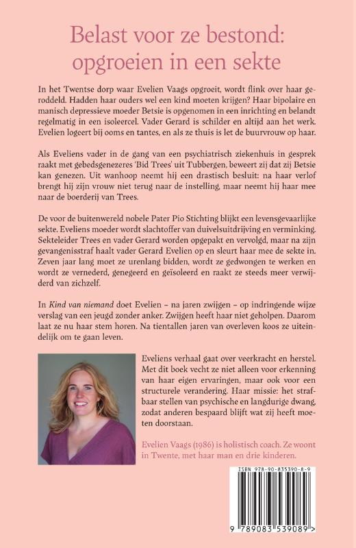 Achterkant van Kind van niemand