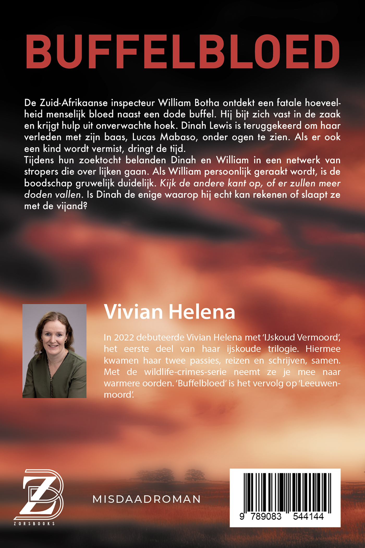 Achterkant van Buffelbloed