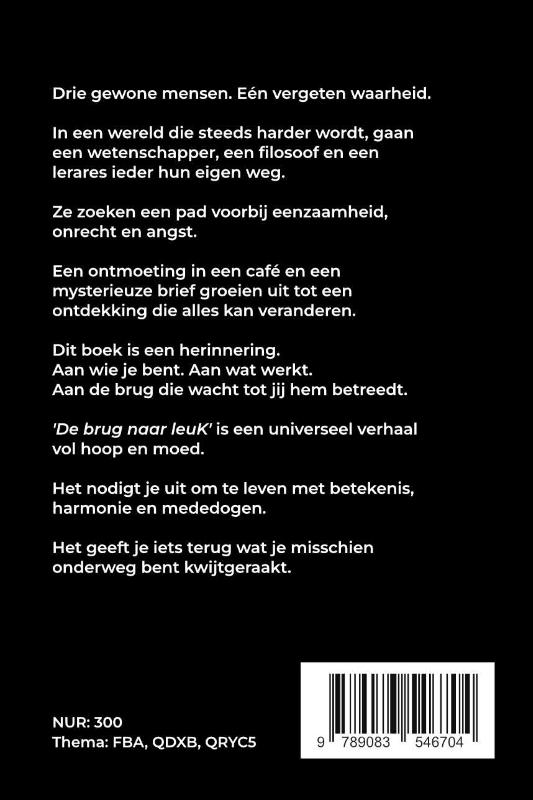 Achterkant van De brug naar leuK