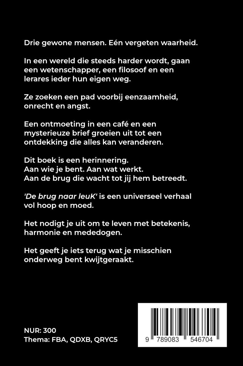 Achterkant van De brug naar leuK