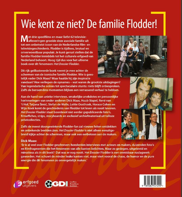 Achterkant van Het Dossier Flodder