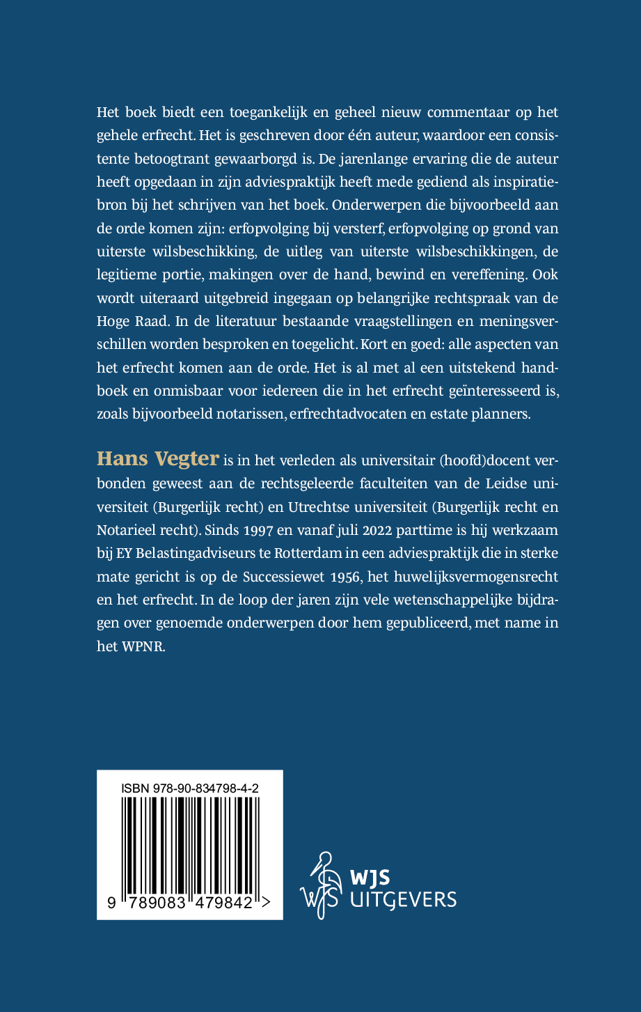 Achterkant van Het Nederlandse Erfrecht